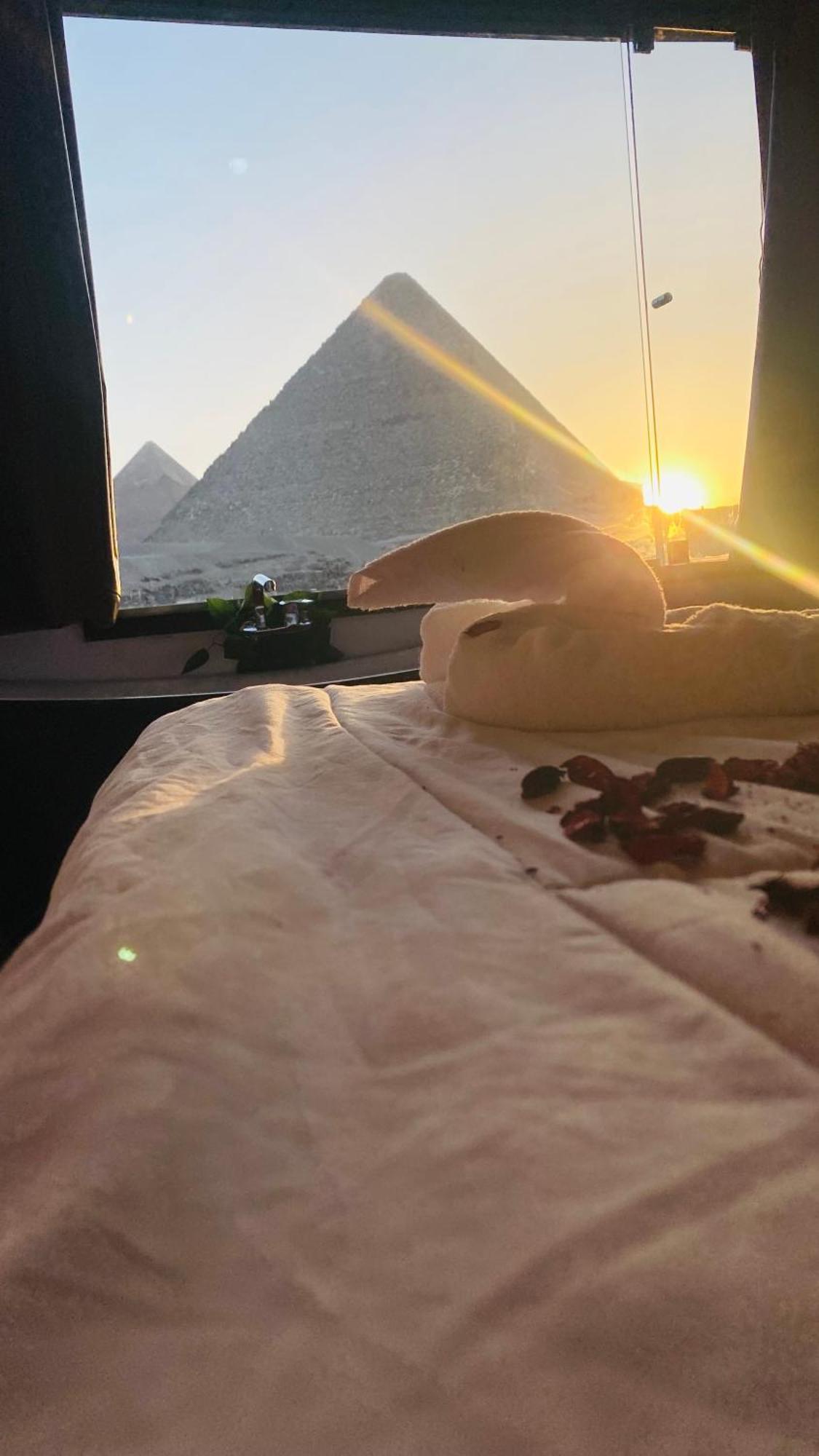 Alba Pyramids View Cairo Exterior photo