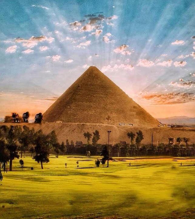 Alba Pyramids View Cairo Exterior photo