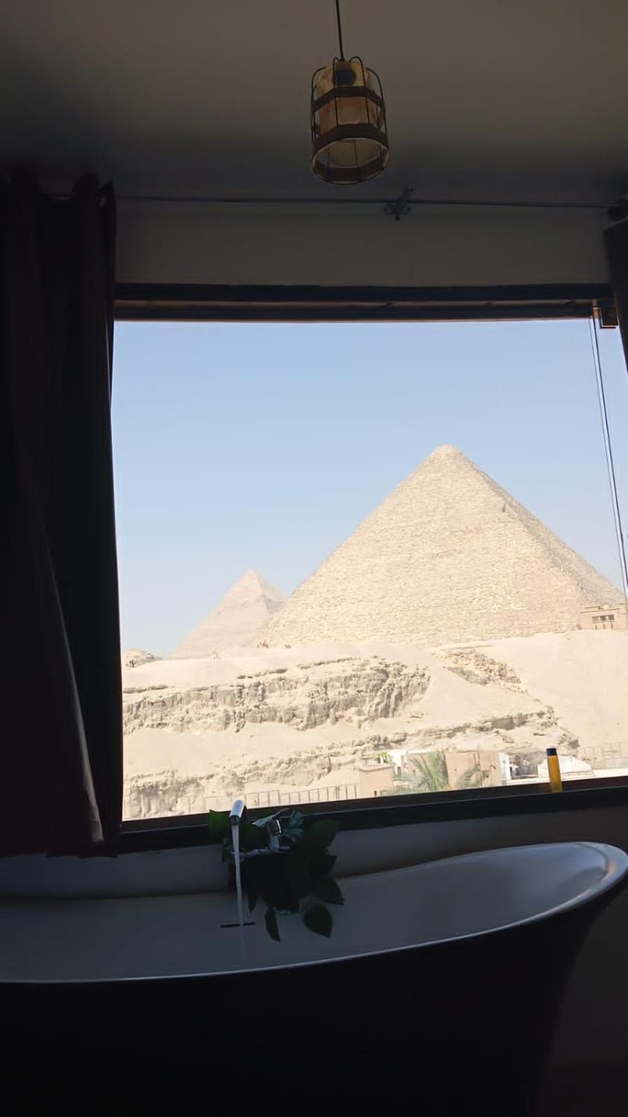 Alba Pyramids View Cairo Exterior photo